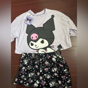 Kuromi Sanrio Pj Set